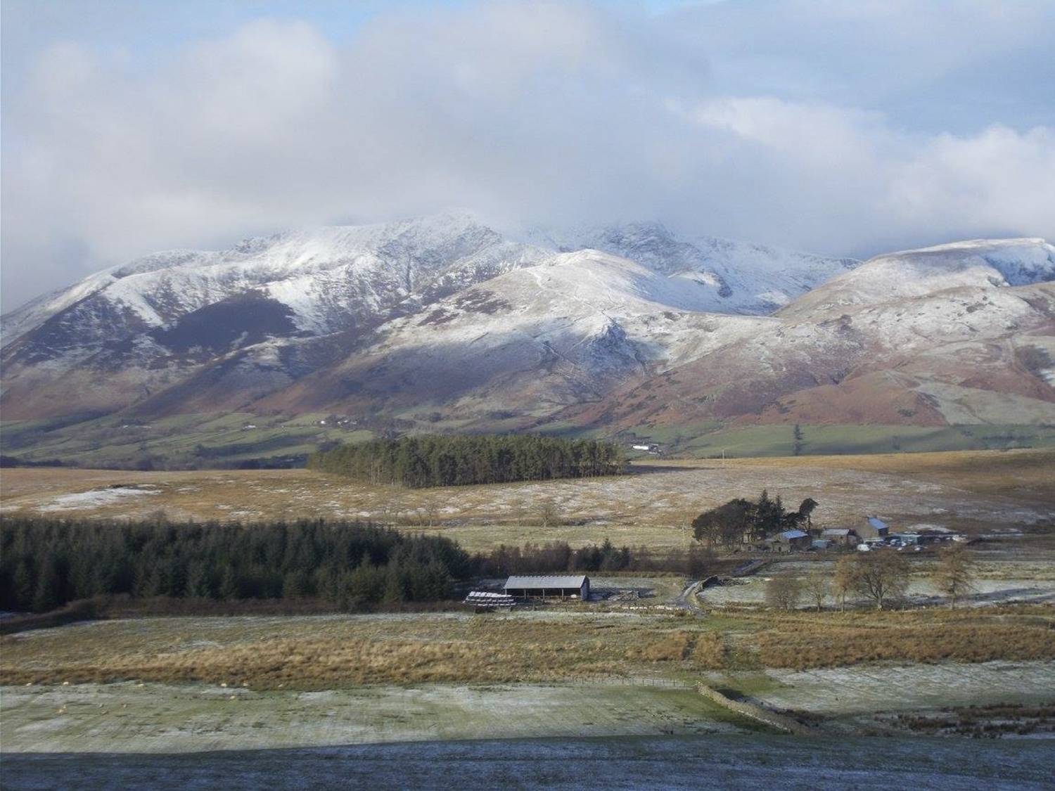 Blencathra from Great Mell Fell