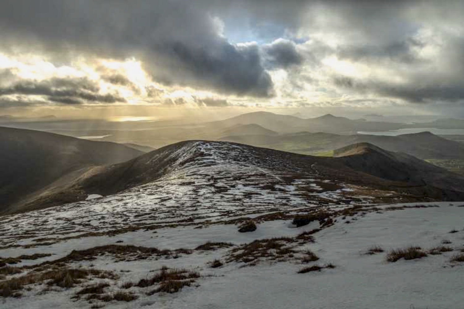 Fresh snow on the Brandon range