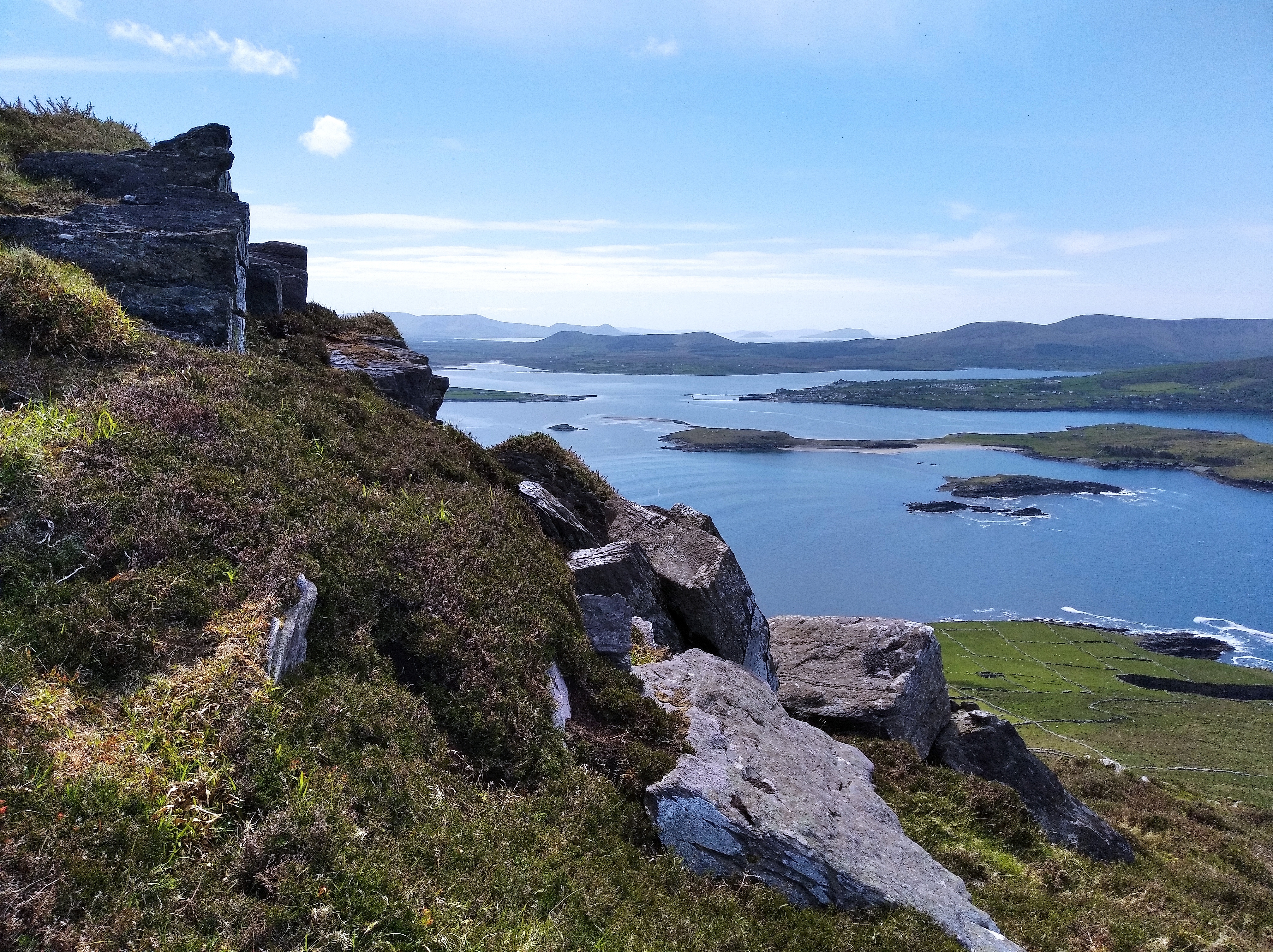 View at the edge of the Rocky Summit