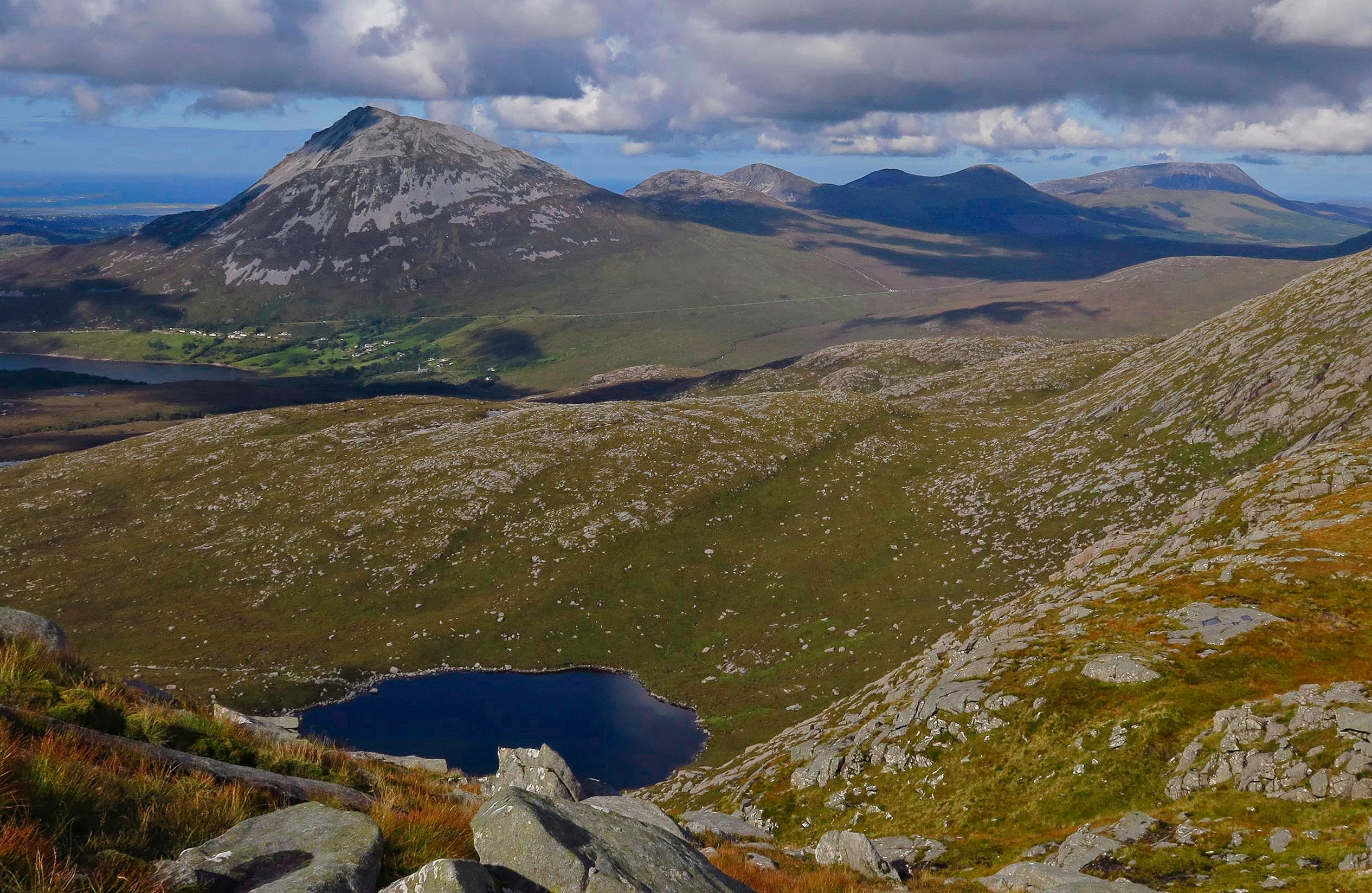 Looking north from Slieve Snaght